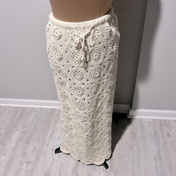 Crochet Maxi Skirt - Picture 2 of 6